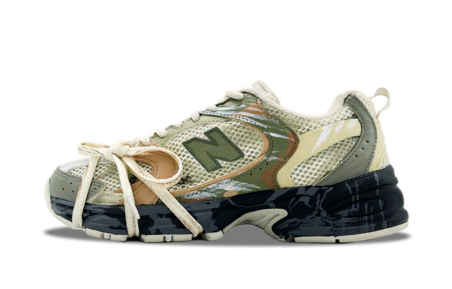 New Balance New Balance NB 530 Mesh, Textile, Artificial Leather Abrasion Resistant Breathable Low top Casual City Commuting