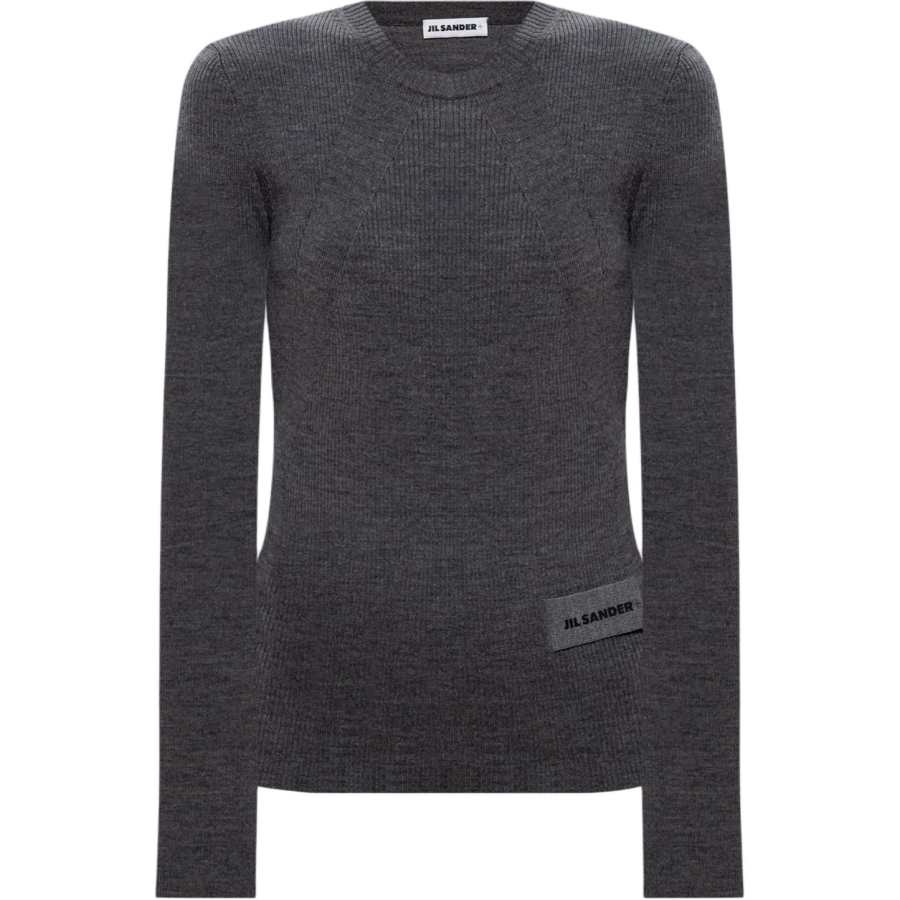 JIL SANDER JIL SANDER Sweaters Men's Gray Crew Neck Moderate