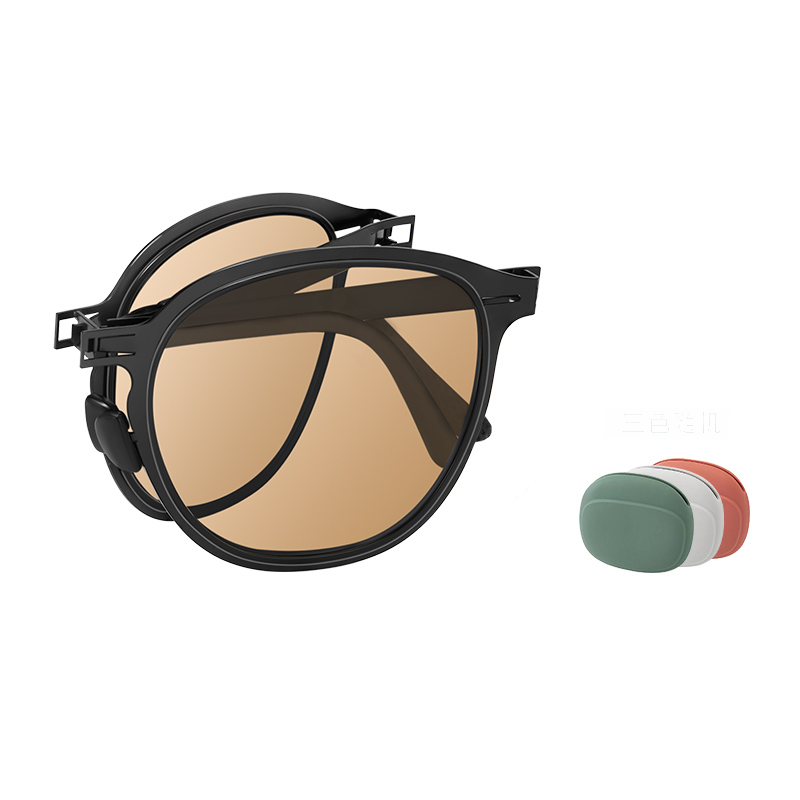 MUYKUY Metal Oval Sunglasses Unisex