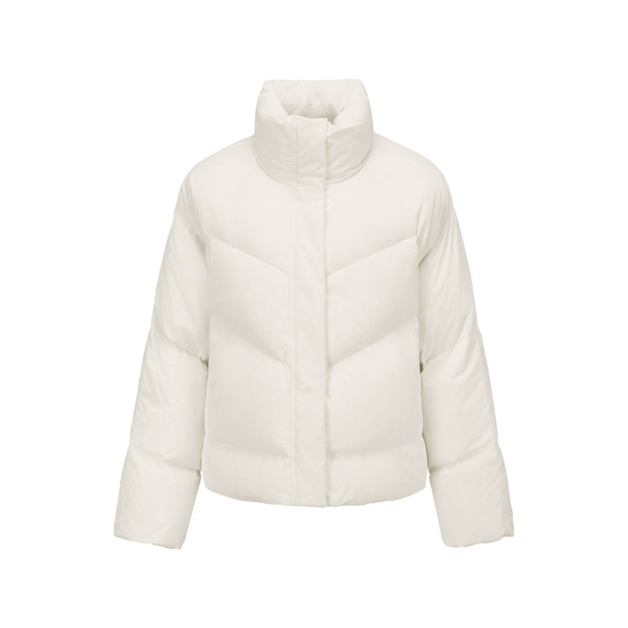 Skechers Down Jacket Women's Cotton White