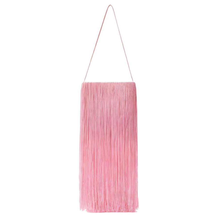Alexander Wang Rayon, Polyester, Nylon One Shoulder Clutch Women's Pink