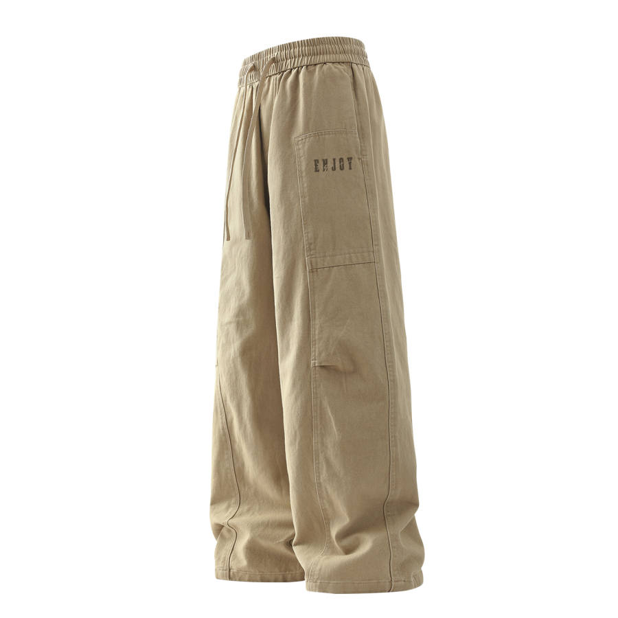 MINISO MINISO Casual Pants Unisex Moderate Straight Fit Pants