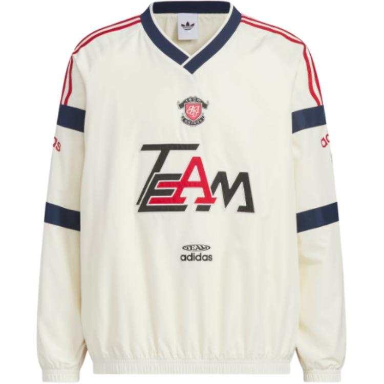 Adidas Originals TEAM WOVEN PULLOVER Sweatshirt Men's