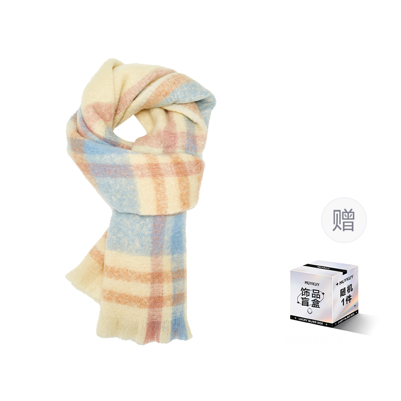 MUYKUY Knit Scarves Unisex
