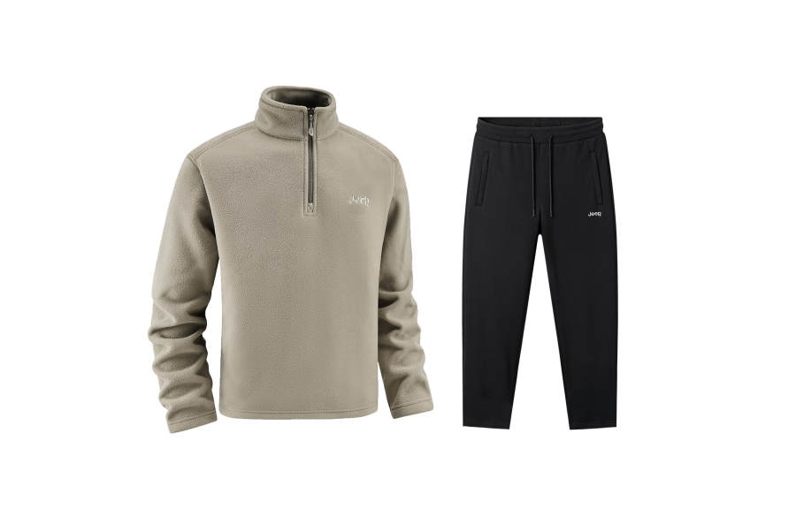 Jeep Outdoor Luxury Collection Sweatshirt Set Unisex