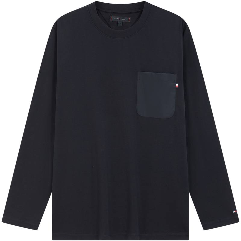 Tommy Hilfiger T Shirts Men's Crew Neck Moderate
