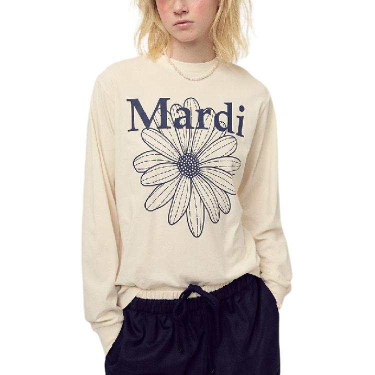 MARDI MERCREDI Drop Shoulder Sleeve T Shirt Women's