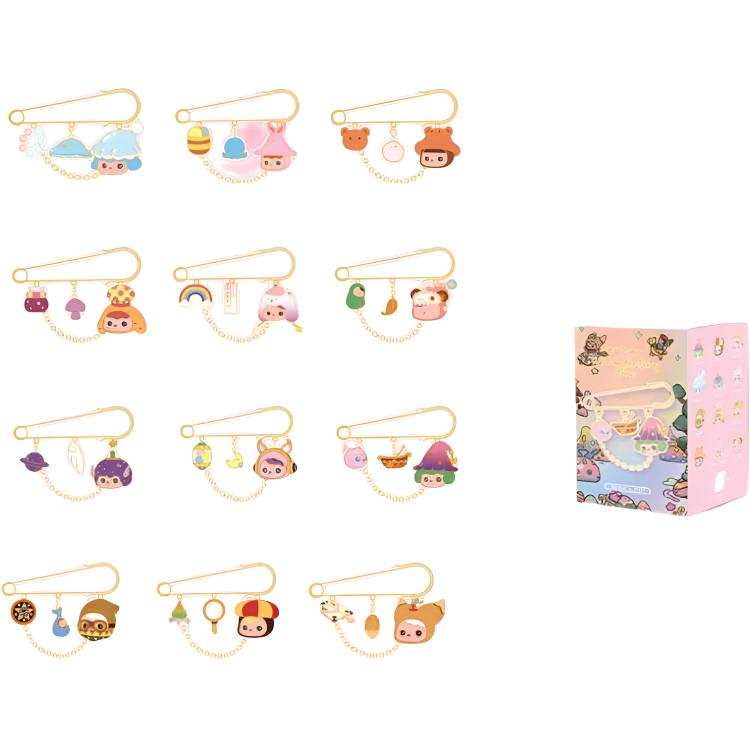 POP MART Pucky What Are The Elves Doing Collection Mystery Boxes Single Mystery Box/Whole Box 12 Pcs