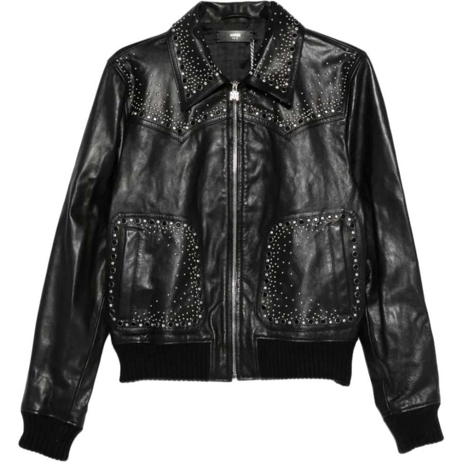 AMIRI AMIRI Leather Western Jacket