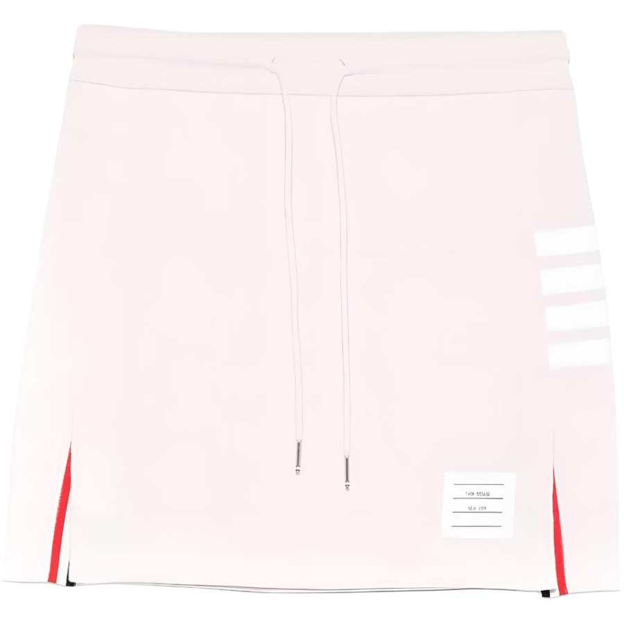 THOM BROWNE THOM BROWNE 4 Bar Stripe Drawstring Mini Skirt