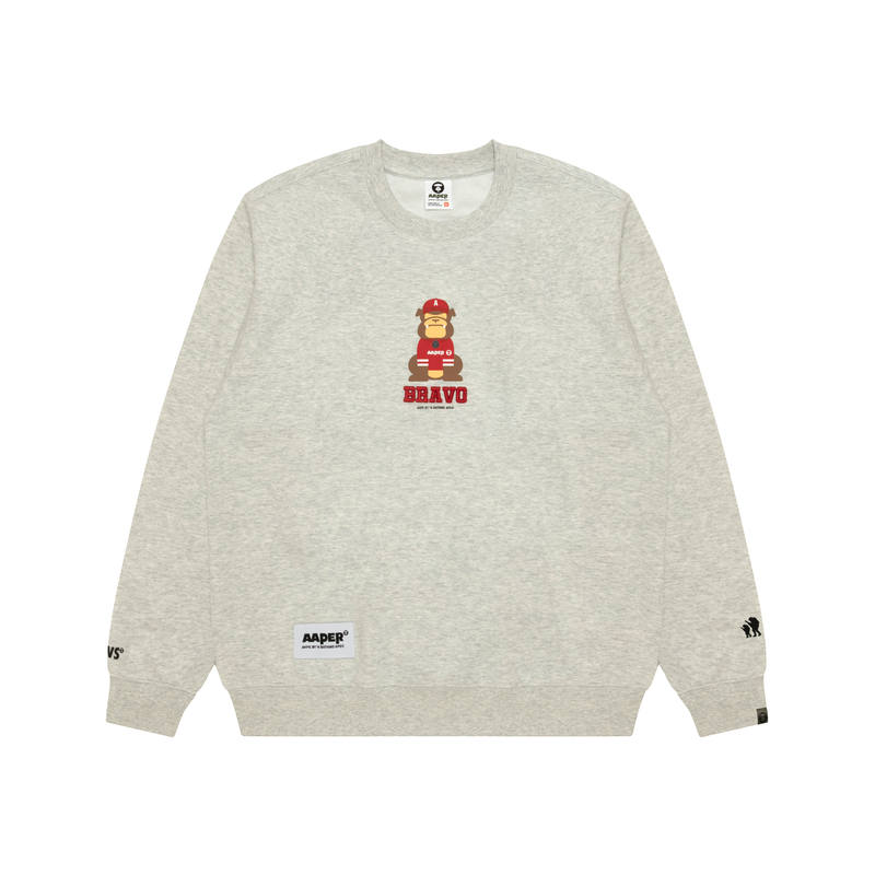 Aape Aape graphic-print crew-neck sweatshirt