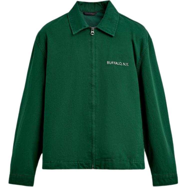 ZARA ZARA Jackets Men's Green Lapel Moderate Other