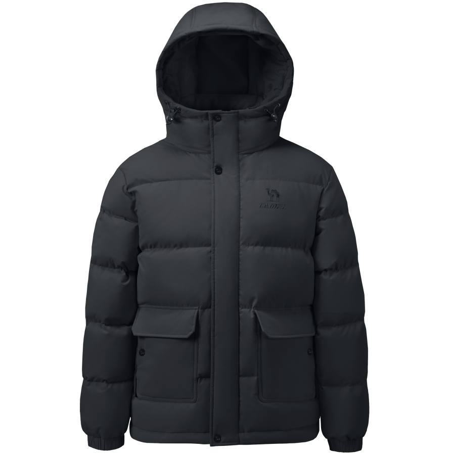 CAMEL CAMEL Warm Fleece Collection Down Jacket Unisex