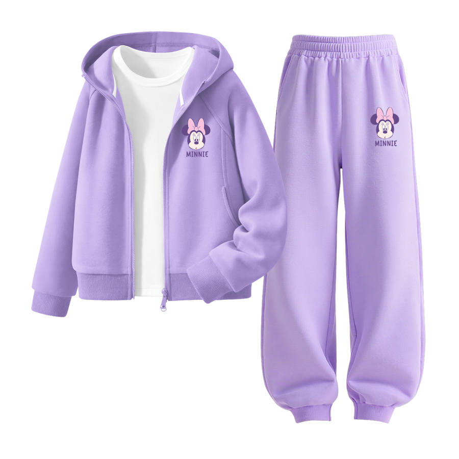 Disney Kids Casual Sportswear Crew Neck Moderate
