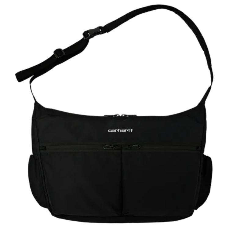 Carhartt WIP Nylon Shoulder Bag Unisex Black