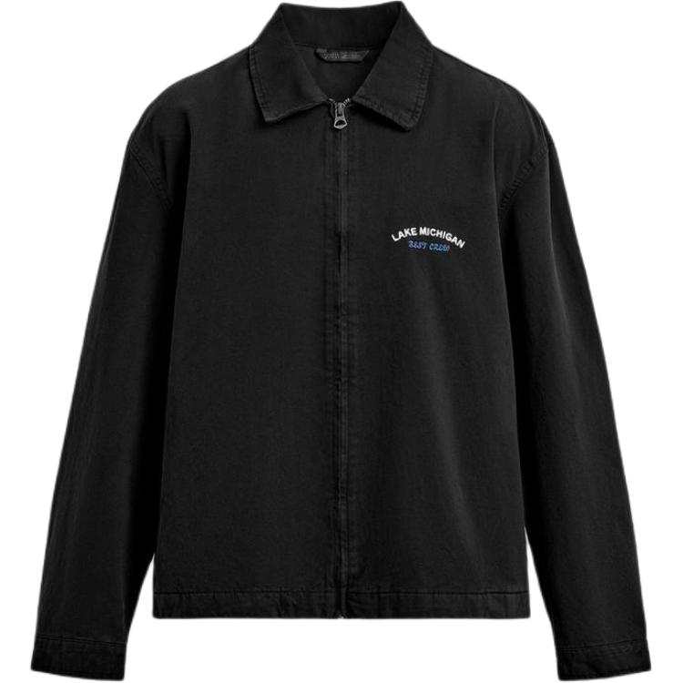 ZARA ZARA Jackets Men's Black Lapel Moderate Other