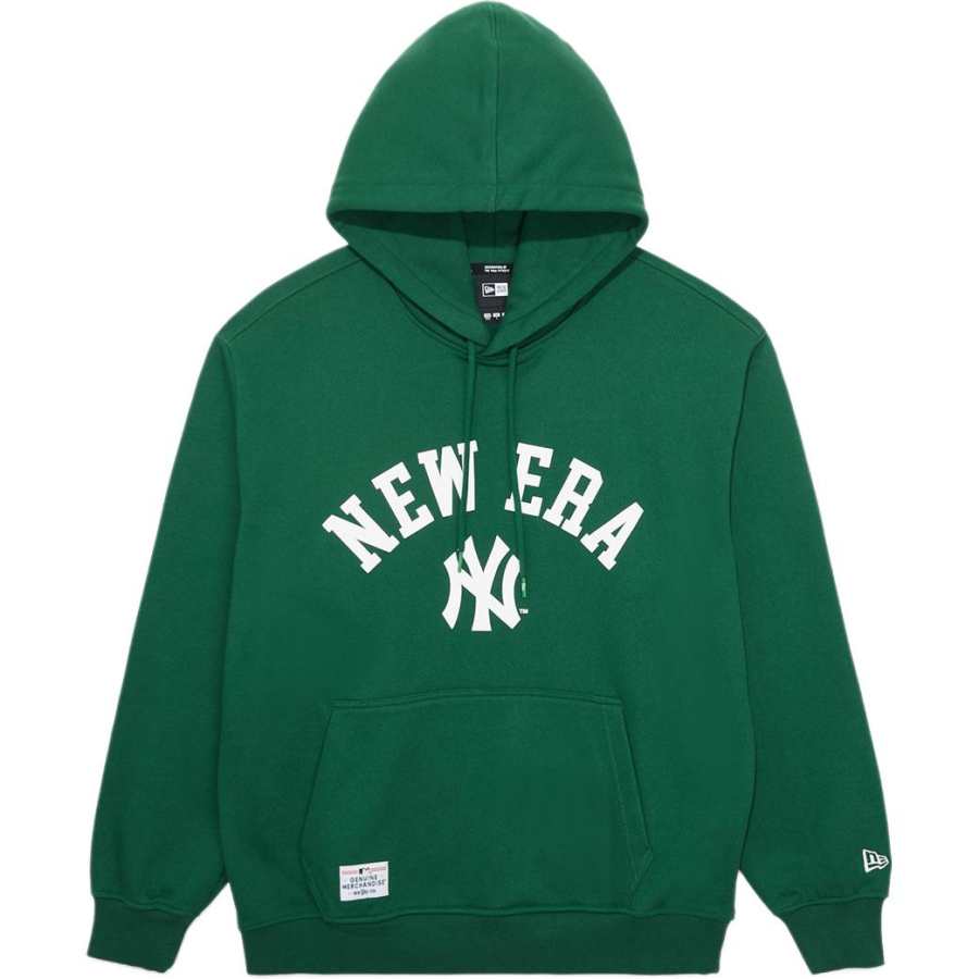 New Era Sweatshirts Unisex Green Hooded Non Detachable Moderate