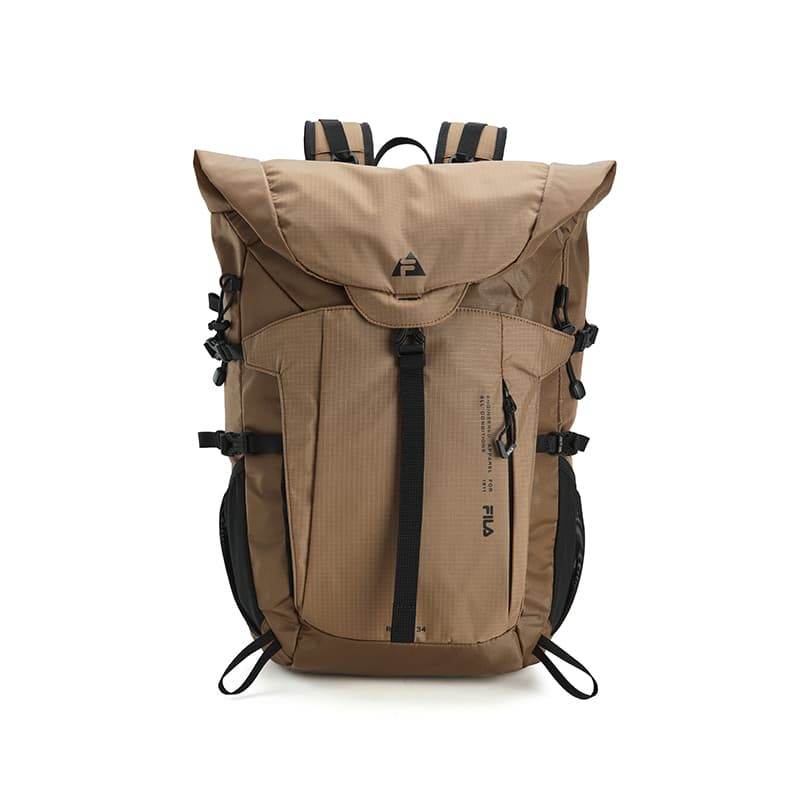 FILA FILA Explorer Fabric Backpack Men's Smoke Plum Khaki