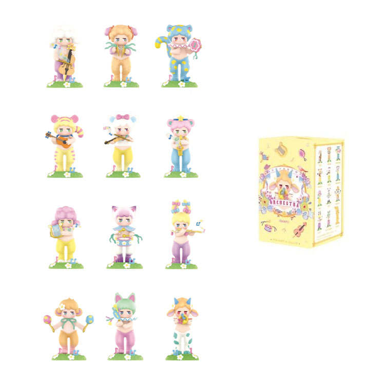 POP MART POP MART Satyr Roselle SATYR Mystery Boxes Single Mystery Box/Whole Box 12 Pcs