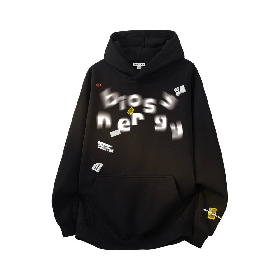 MUSCLETECH MUSCLETECH Sweatshirts Unisex Hooded Moderate Regular