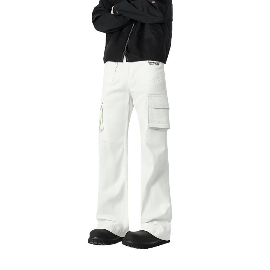 HUANQIU Cargo Pants Unisex Moderate