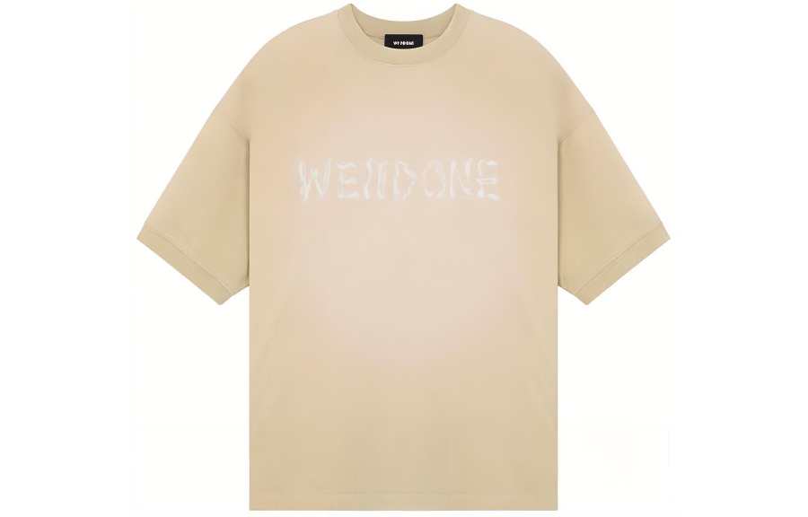 WE11DONE WE11DONE SS24 T Shirt Unisex Beige
