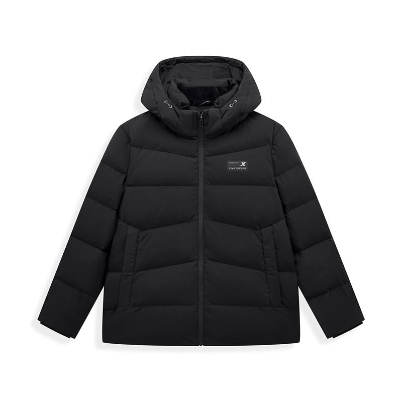 XTEP XTEP Down Jacket Men's Jet Black