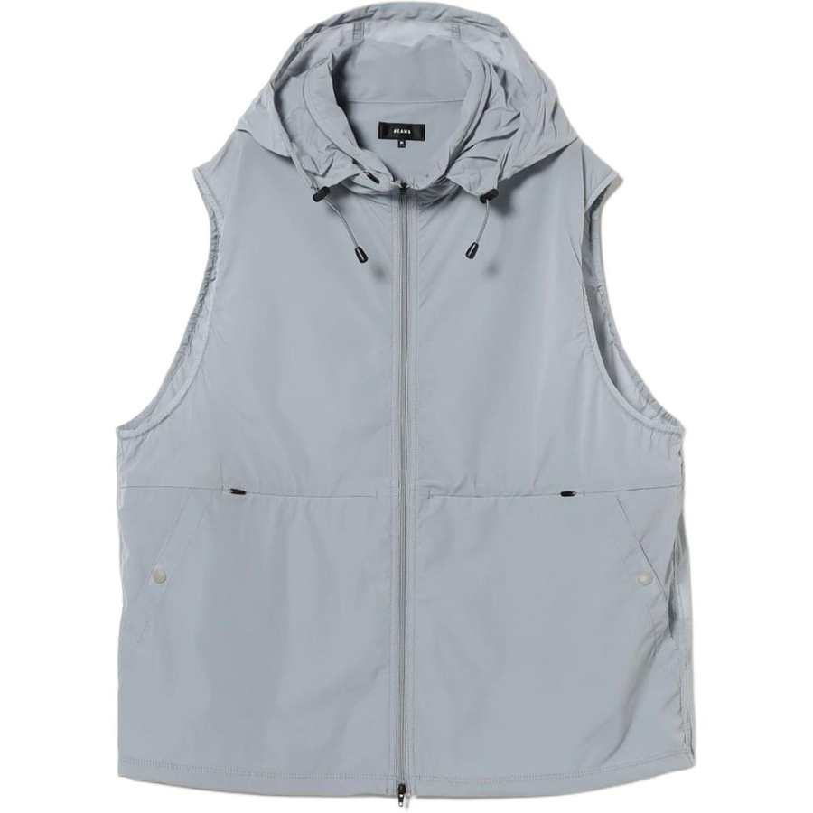 Beams Beams Tank Tops Men's Hooded Thin