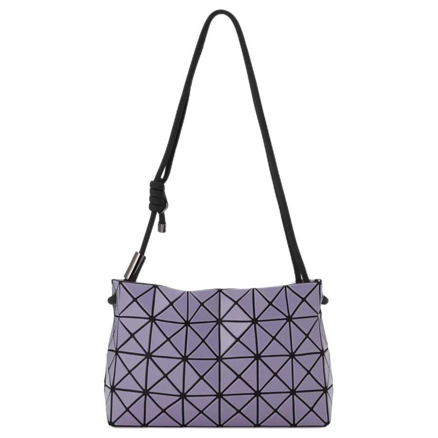 ISSEY MIYAKE LOOP MATTE Polyvinyl Chloride Crossbody Bag, Shoulder Bag Women's Purple