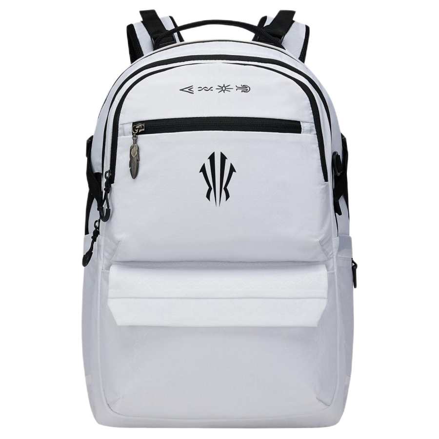 ANTA Anta Irving Collection Fabric Backpack Unisex White