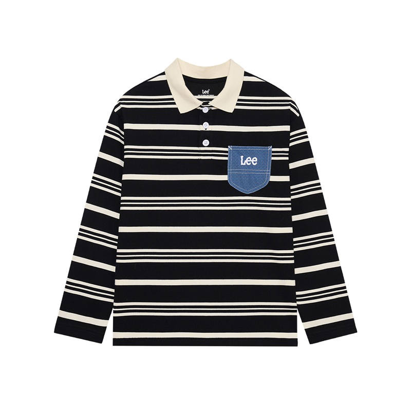 LEE KIDS Grade School T Shirts Polo Collar Thickened