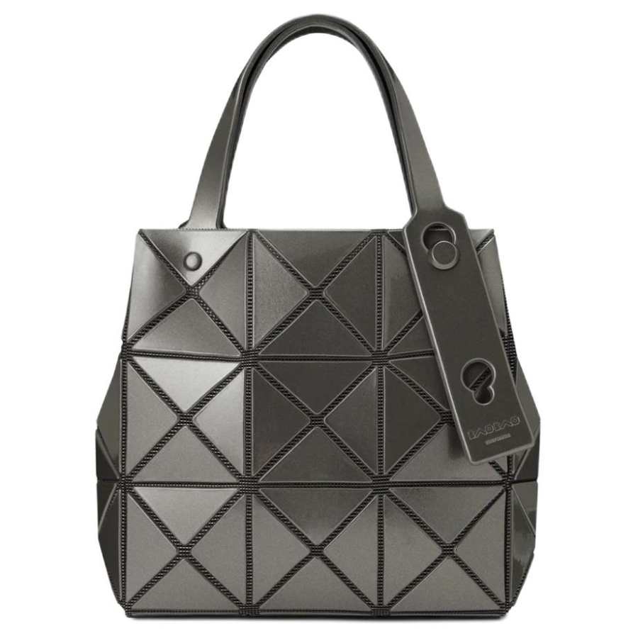 ISSEY MIYAKE PVC Handbag Mini Women's Bronze
