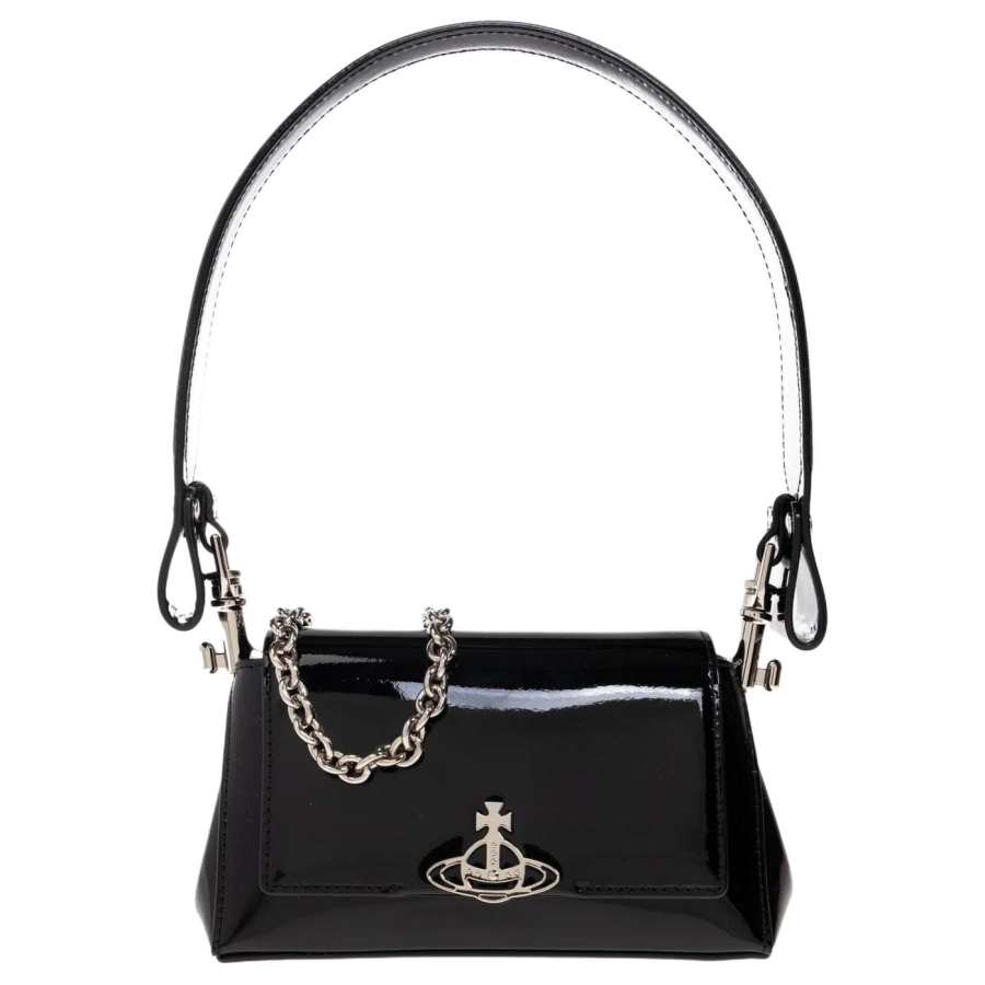 Vivienne Westwood Orb Embellished Top Handle Shoulder Bag