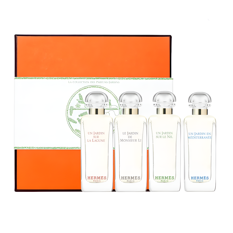 HERMES HERMES Garden Light Perfume Sample Set Four Piece Set Eau De Toilette