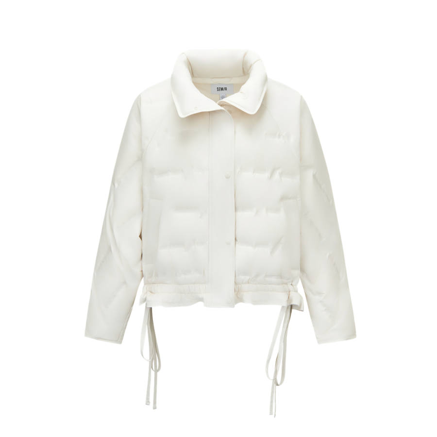 Semir Semir Down Jackets Women's Stand Collar Moderate Puffer Jacket