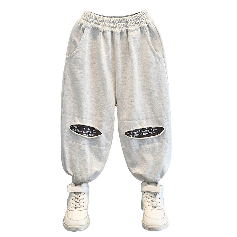 Lanza Casual Knitted Sweatpants Spring Fall Children Aged 3 7 Years Old