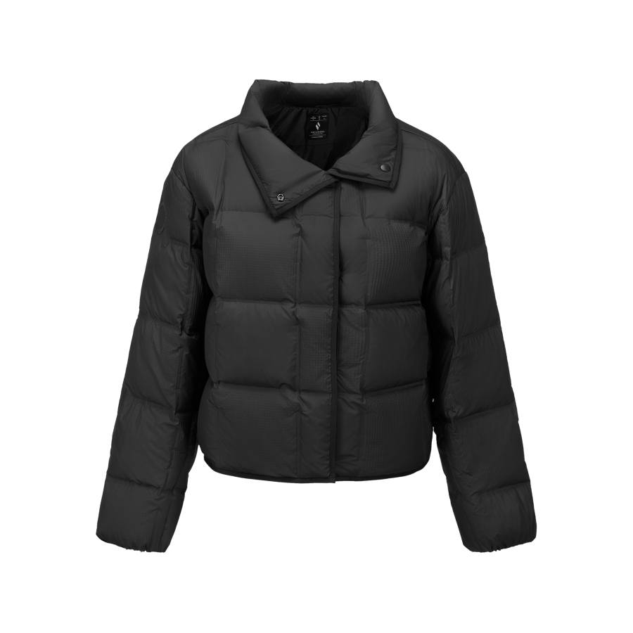 Skechers Down Jacket Women's Carbon Black
