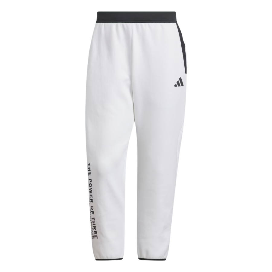 Adidas Adidas Sports Pants Men's White Moderate