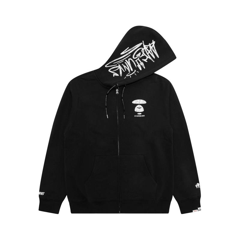 Aape Aape logo-printed hoodie