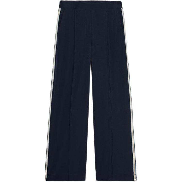 ZARA Casual Pants Women's Sea Blue Moderate Wide Leg Pants