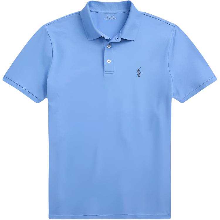 Polo Ralph Lauren Polo Shirt Custom Slim Fit Men's Blue