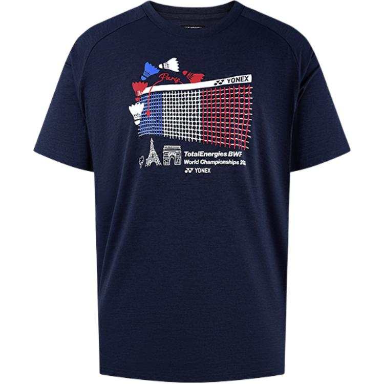 YONEX T Shirts Unisex Crew Neck Moderate Straight Fit