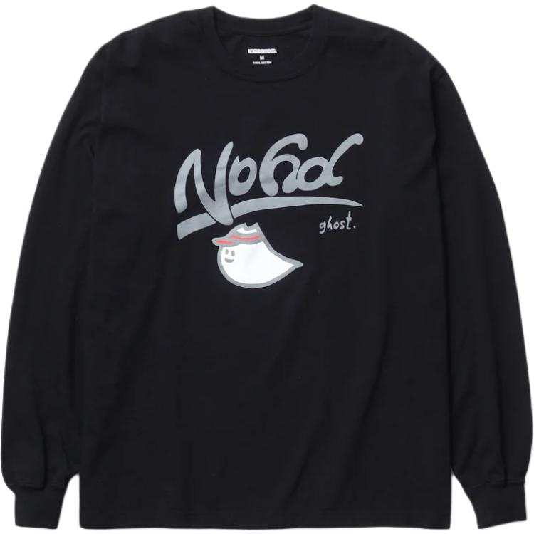 Neighborhood graphic-printed long-sleeved T-shirt