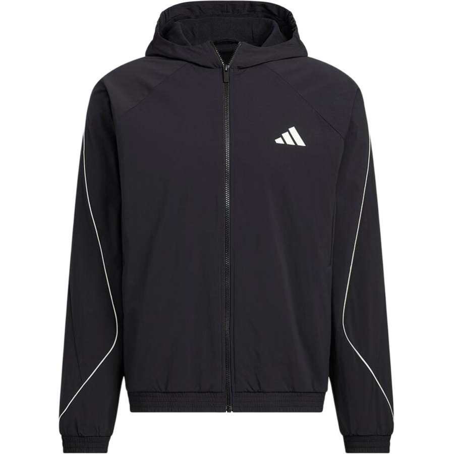 Adidas Adidas Jackets Men's Black Hooded Moderate Other
