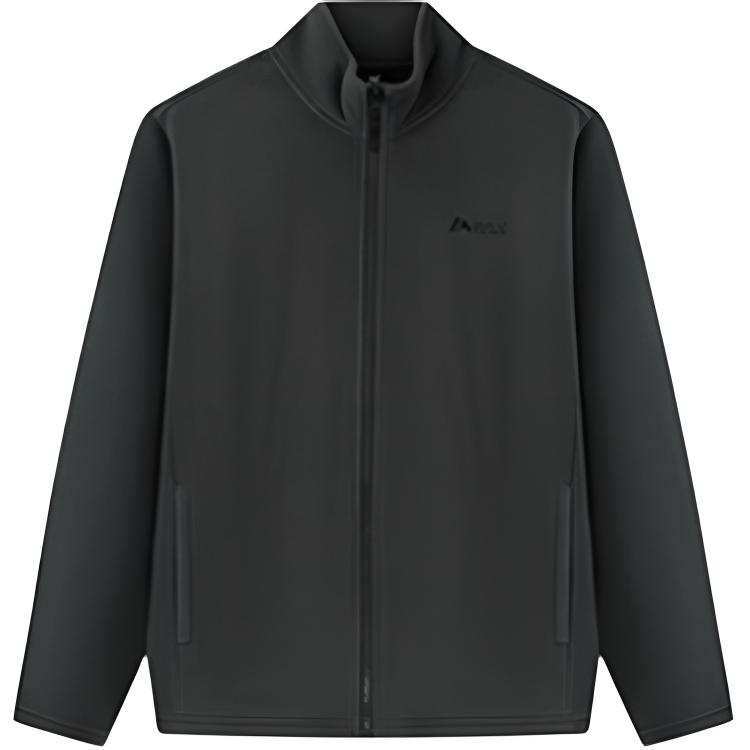 361° Velvet Jackets Men's Tranquil Gray Stand Collar Moderate