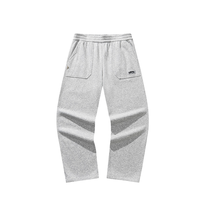 Anta Life Collection Minimalist Style Comfortable Casual Versatile Fleece Lined Loose Fit Straight Fit Thermal