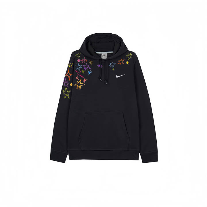 Nike Nike Sweatshirts Men's Black Hooded Thickened Other