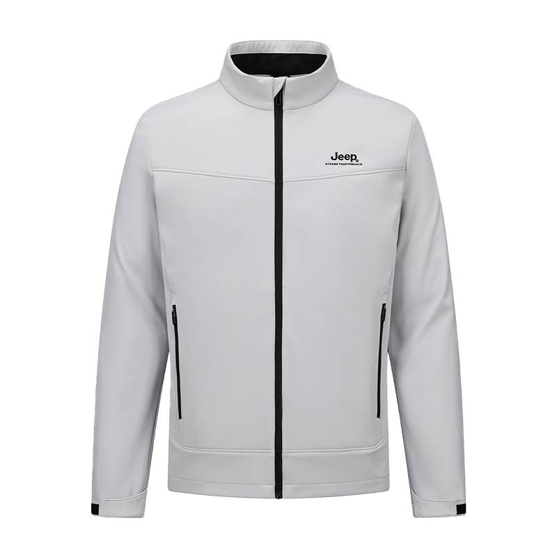 Jeep Jeep Jackets Men's Stand Collar Thickened Soft Shell