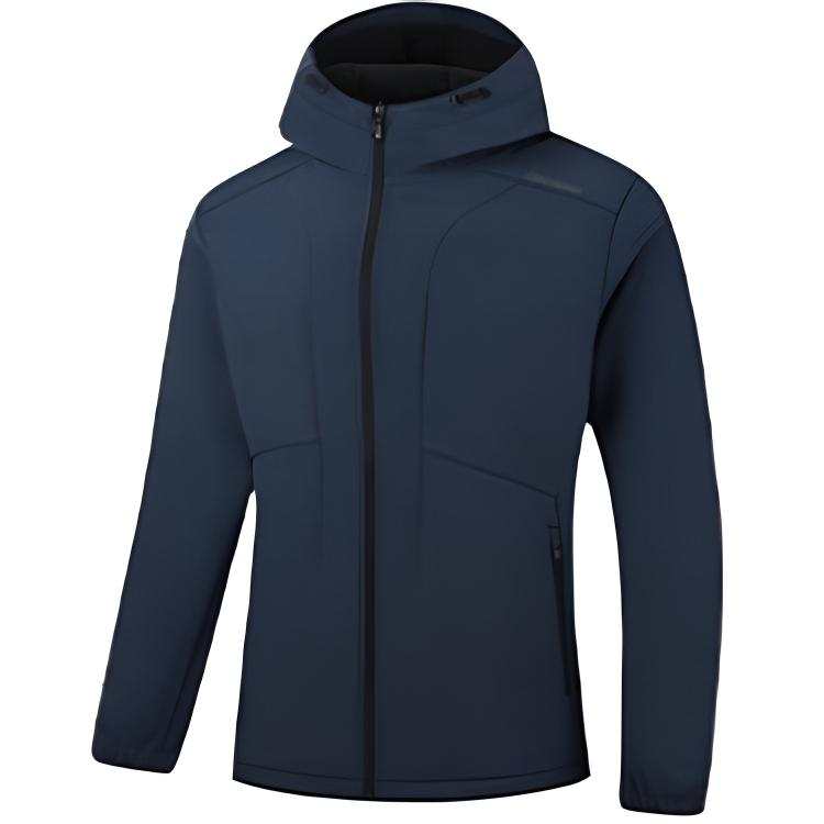 361° 361° Jackets Men's Deep Ink Blue Hooded Moderate Other