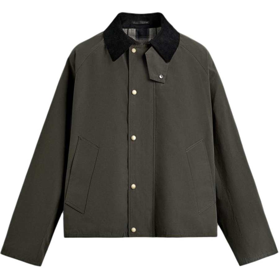 ZARA ZARA Jackets Men's Coal Gray Lapel Moderate Other